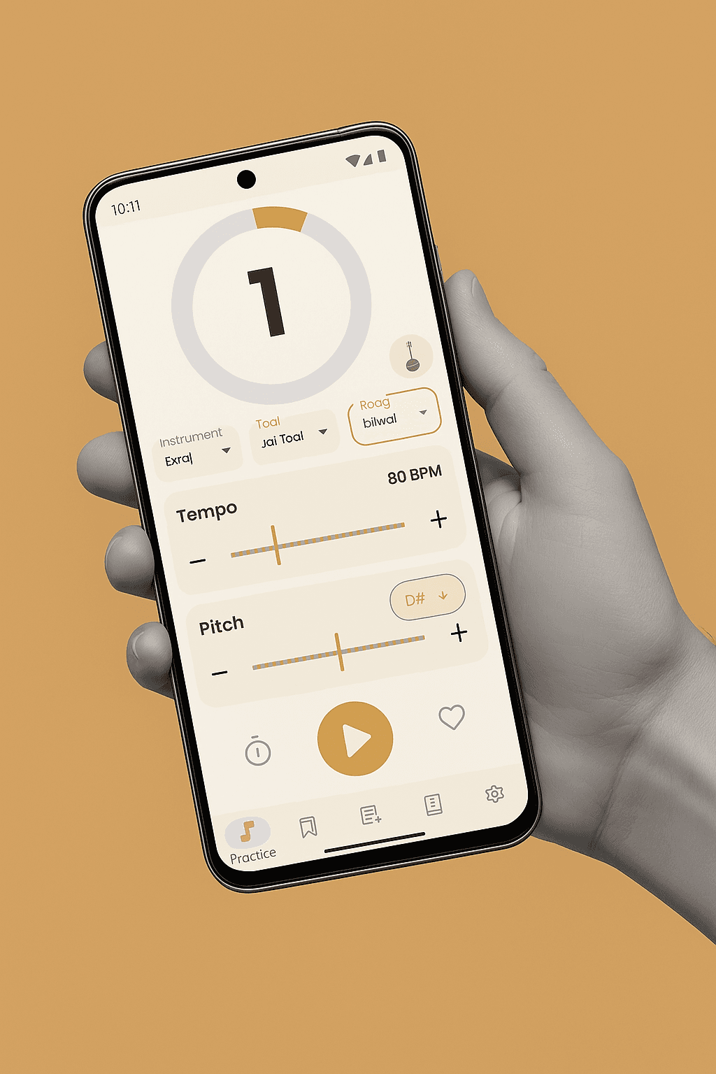 LayaLab app on a phone